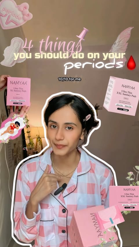 Instagram post by @_tanujapawar29 for Namyaa. Caption reads: [...] for the product link🎀 . . . . . . [Namyaa,....