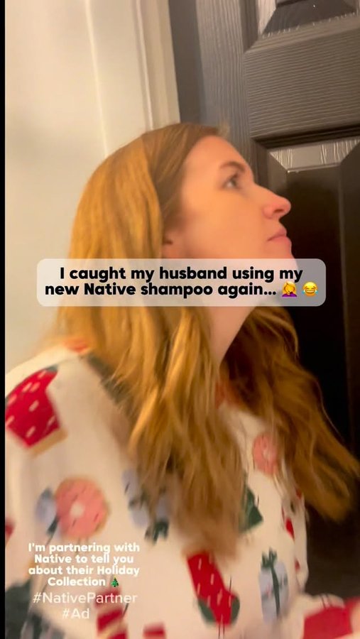 Instagram post by @wachofam for Native. Caption reads: #ad #NativePartner
He swore he wasn’t using my new....