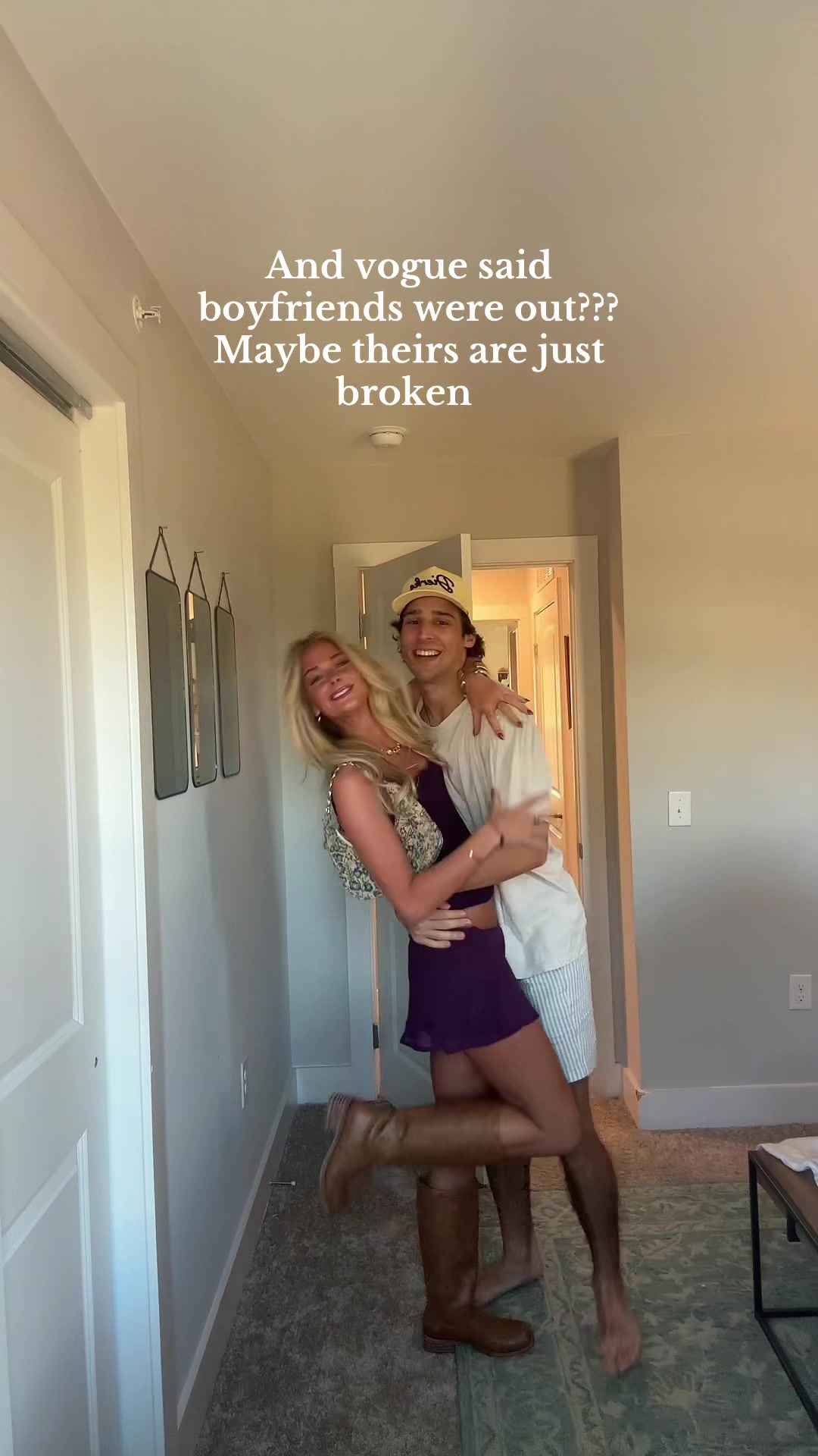 TikTok post by @morganhardyyy for PEPPERMAYO. Caption reads: (16/30) Completely unplanned btw @PEPPERMAYO....