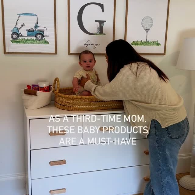 Instagram post by @samanthafaevanderpool for Babbleboxx. Caption reads: #ad As a third-time mom, these are baby must-haves....
