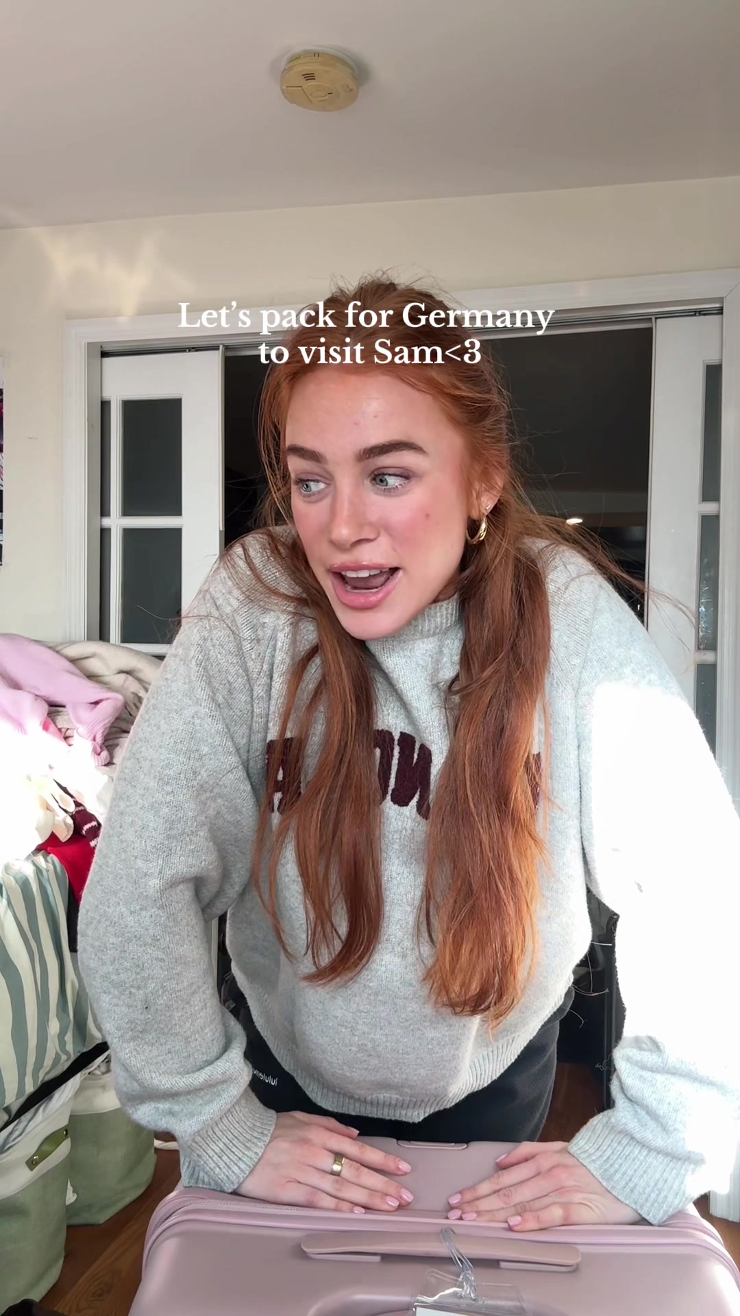 TikTok post by @achendricks for Hunter Boots. Caption reads: [...] to make these more often @BÉIS @Clarins USA....