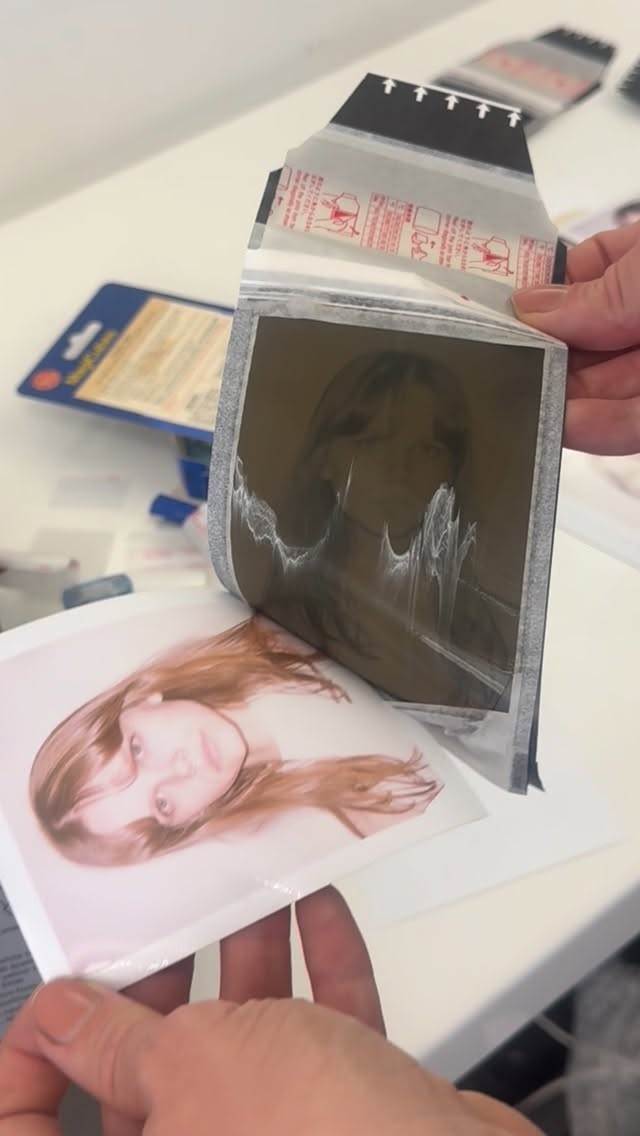 Instagram post by @emilysoto for Ford Models. Caption reads: Jasper on FP100C pull apart film ✨
@fordmodels....