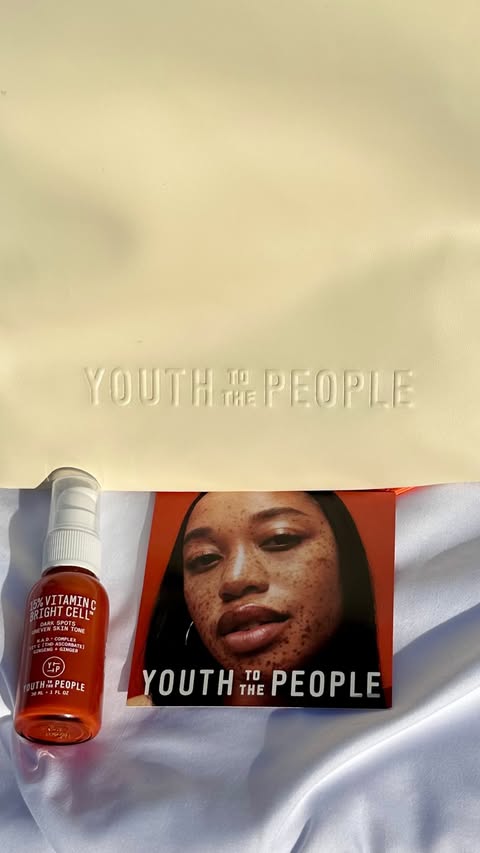 Instagram post by an influencer for Youth To The People. Caption reads: PR gifted from @youthtothepeople with no....