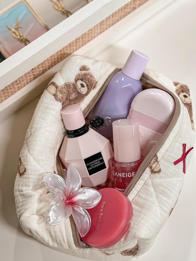 Instagram post by @iga_justdre for Ivory Soap. Caption reads: A refined edit of beauty essentials designed to....