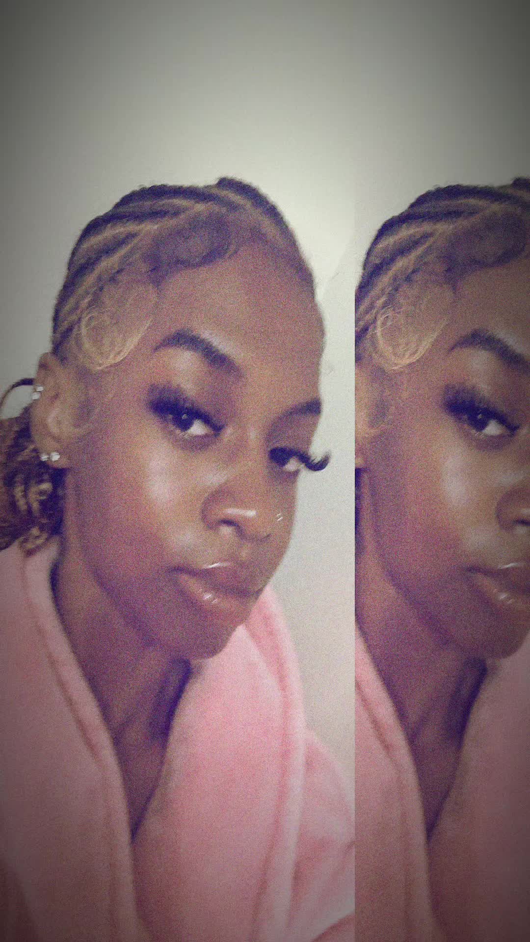 TikTok post by @itsxmyshell for Lashterally. Caption reads: thanks for the lashes! #fyp @Lashterally.usa.