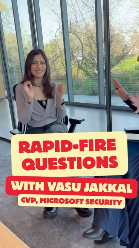 Instagram post by @cybersecuritygirl for Microsoft. Caption reads: @microsoft just launched Cyber Pulse, a new site....