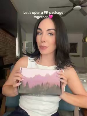TikTok post by @stefymdlt for Alpyn Beauty. Caption reads: gifted by Alpyn | I started using @Alpyn Beauty....