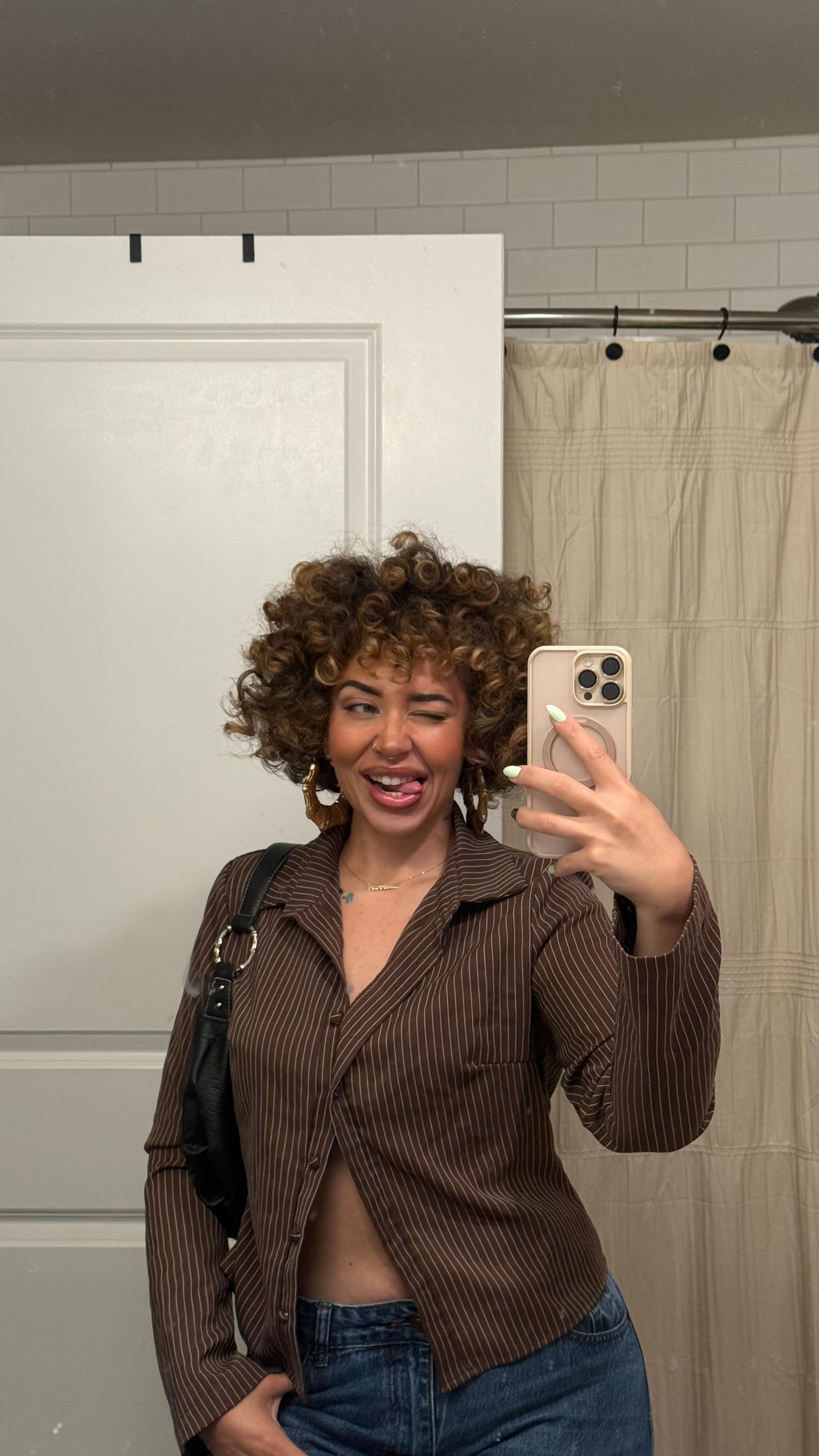 Instagram post by @thesavvytouch for Ouidad. Caption reads: I will always be a diffusing girlie— I need that....