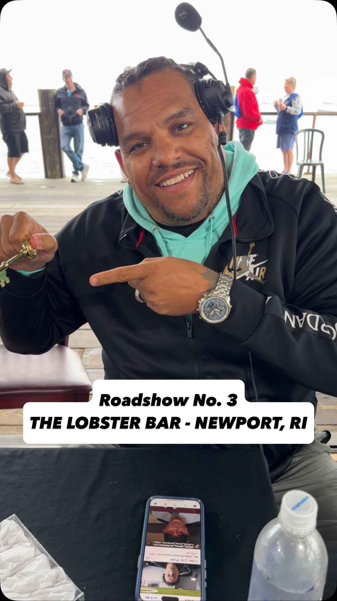 Instagram post by @curtisweei for Miller Lite. Caption reads: [...] 

GHS Roadshows are presented by @millerlite.