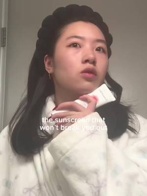 TikTok post by @vibrantlyvanessa for Cell Fusion X. Caption reads: this sunscreen from @Cell Fusion C Global is....
