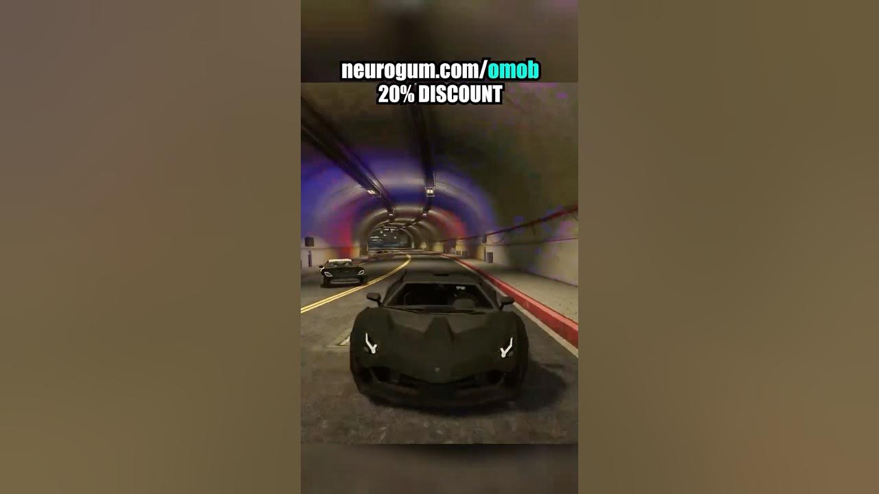 YouTube post by @omareloffgaming for Neuro. Caption reads: #neurogum #gum #gta #gta5 #shorts [...].
