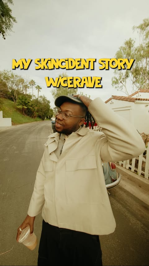 Instagram post by @ron_doug for CeraVe. Caption reads: [...] event... Then I finally grabbed my @cerave....