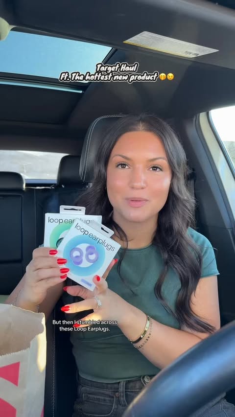 Instagram post by @ashlyn.wellerr for Loop Earplugs. Caption reads: Who knew @loopearplugs were the key to some peace....