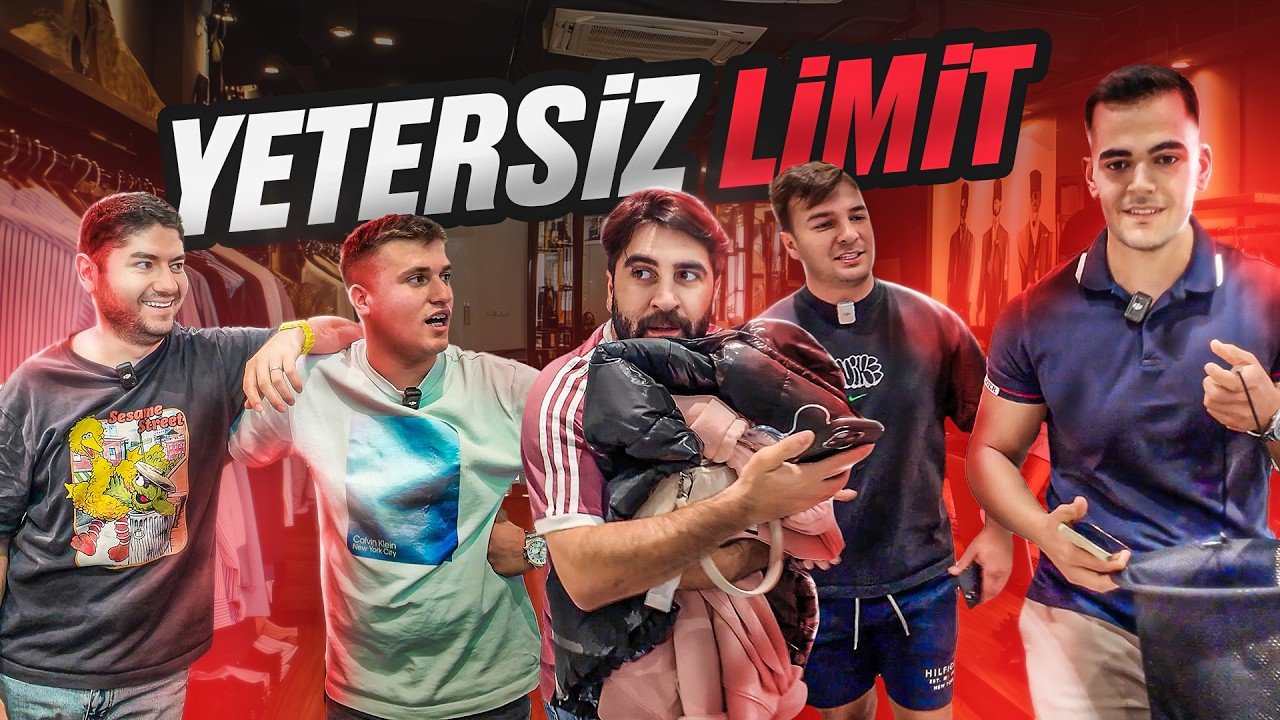 YouTube post by @KafalarOfficial for Wix. Caption reads: INSUFFICIENT LIMIT! / NEW SECTION 117.00 TL.