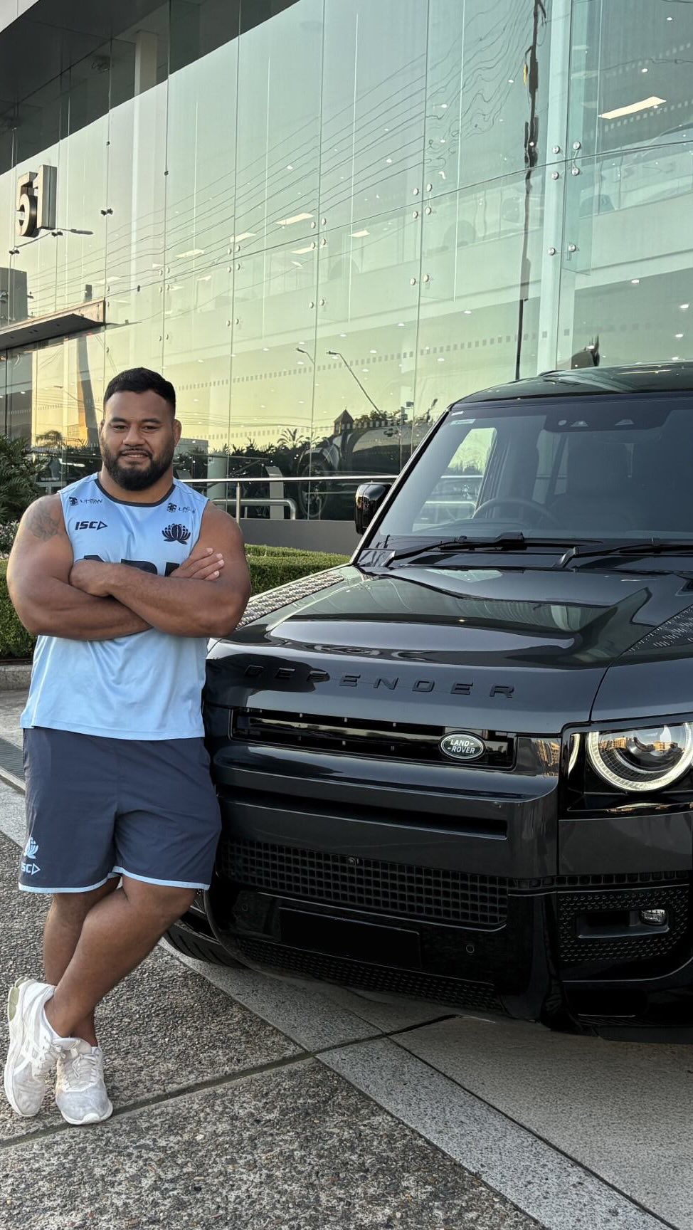 Instagram post by @taniela_2pou for Land Rover. Caption reads: [...] matters. Which is why Concord Land Rover is....