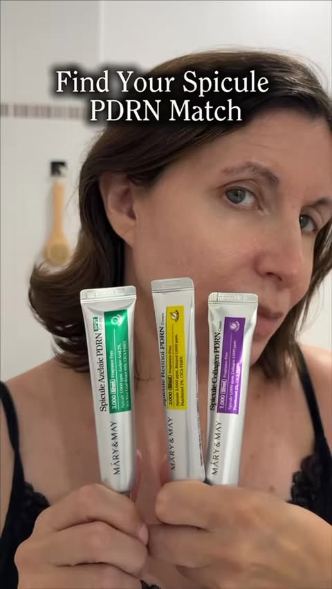Instagram post by @faeryenne for Mary&May. Caption reads: ADDRESS YOUR SKIN CONCERNS WITH THE RIGHT SPICULE....