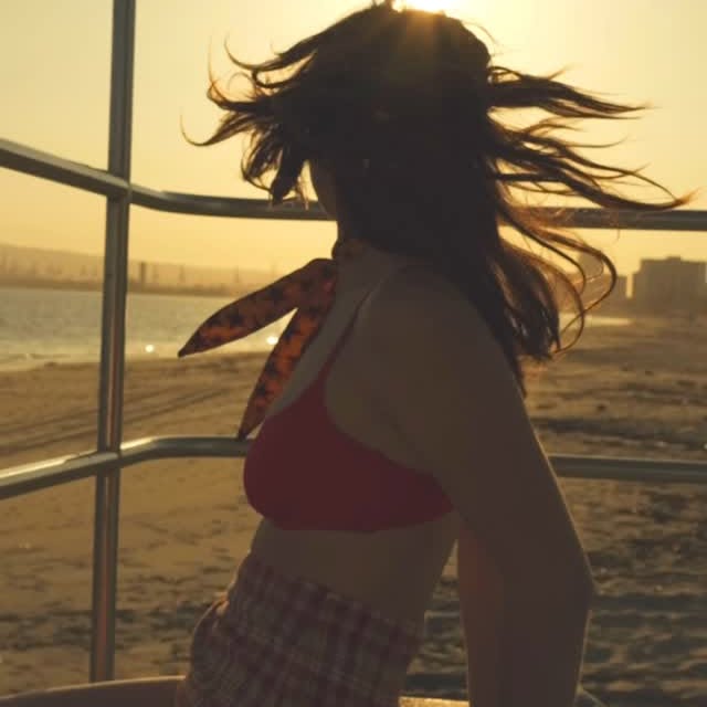 Instagram post by @sydtrip for Parade. Caption reads: everywhere in @parade ★ #paradepartner #paradeswim.