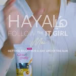 Instagram post by @hayamagazine for Unilever. Caption reads: 𝐅𝐨𝐥𝐥𝐨𝐰 𝐭𝐡𝐞 𝐈𝐭 𝐆𝐢𝐫𝐥 𝐌𝐚𝐢....