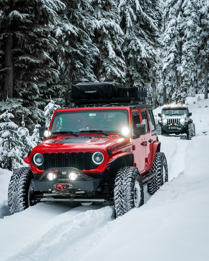 Instagram post by @offroad_gocart for Mopar. Caption reads: [...] Especially these wheels from @officialmopar!....