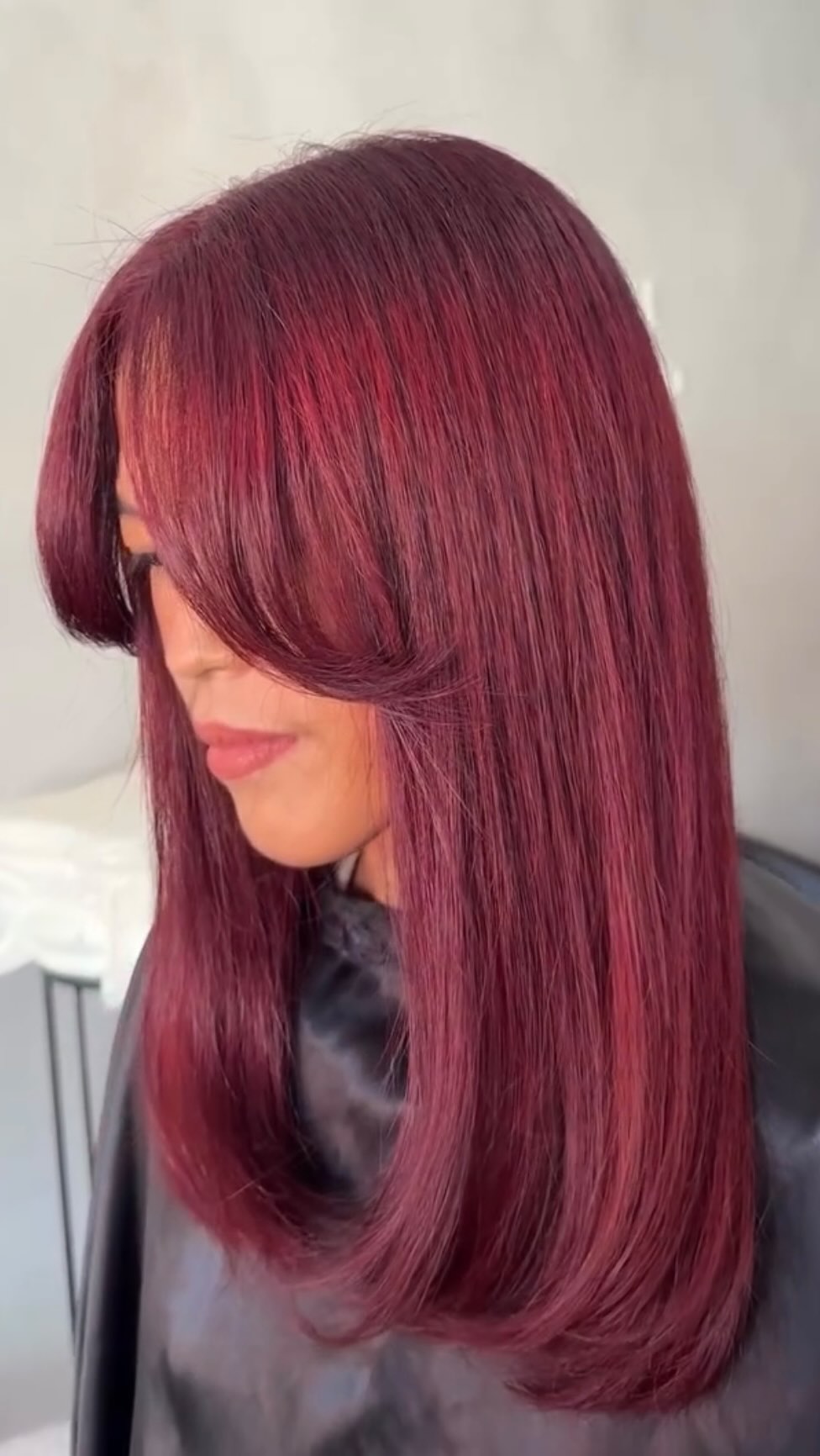 Instagram post by @hairbrained_official for Moroccanoil Professionals. Caption reads: Make a bold statement with Moroccanoil’s NEW....