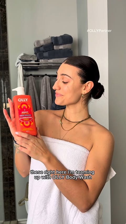 Instagram post by @mariapapadakiss for OLLY. Caption reads: #OLLYPartner Well now you know!😍 It’s the new....