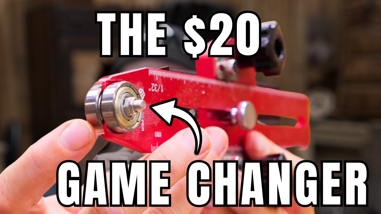 YouTube post by @MatthewPeechWoodworking for RZ Mask. Caption reads: Don’t Break the Bank: 10 Essential Tools for Under....