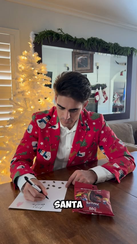 Instagram post by @riyrod for Smackin' Sunflower Seeds. Caption reads: There’s only 1 thing I want this Christmas🎅🏽....