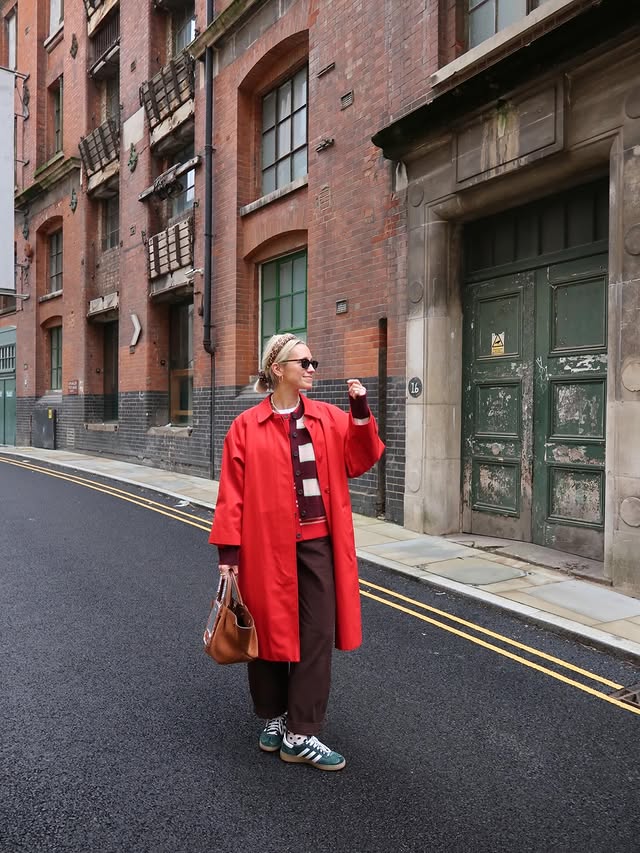 Instagram post by an influencer for adidas UK. Caption reads: [...] @demellierlondon Trainers @adidasuk Socks....