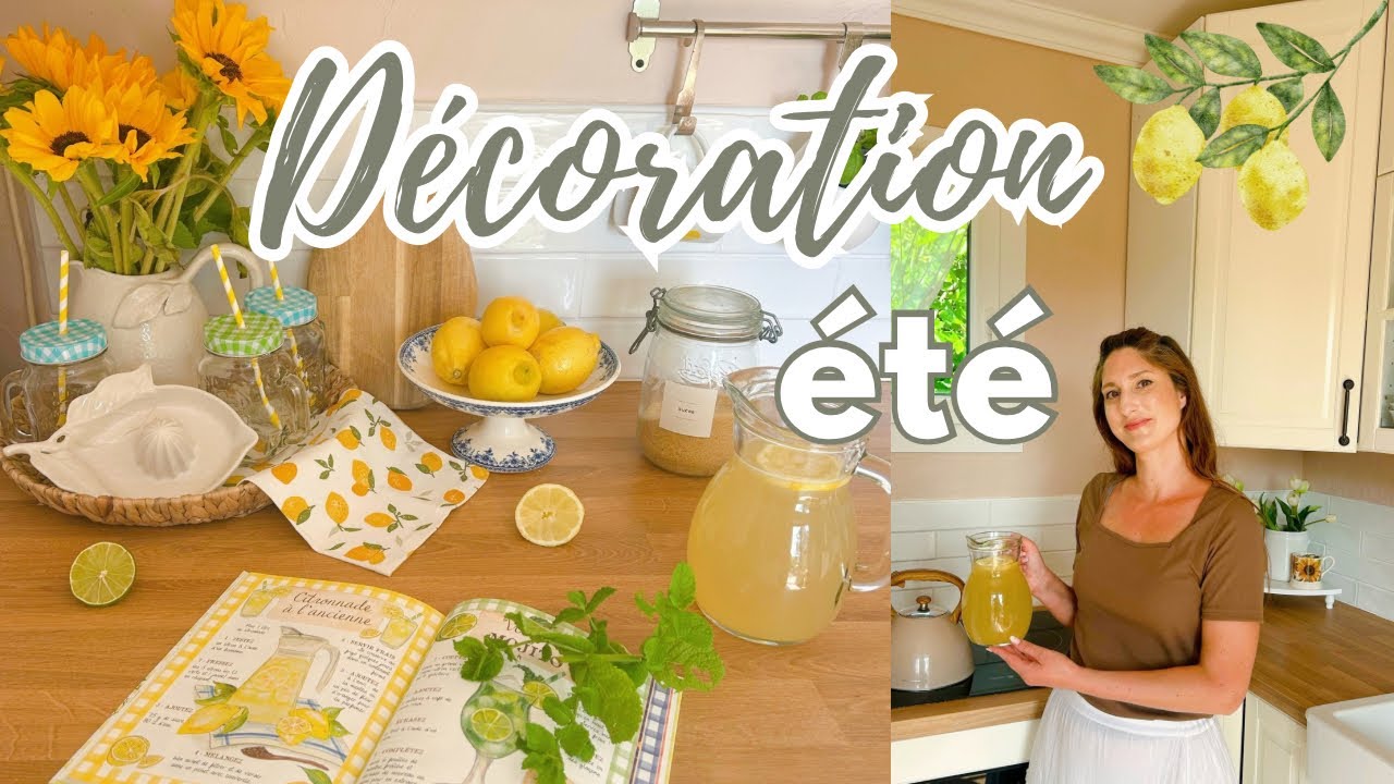 YouTube post by @lapetitemaisoncitron for everdrop. Caption reads: I'm decorating for summer 🌻 Book "my cozy summer"....