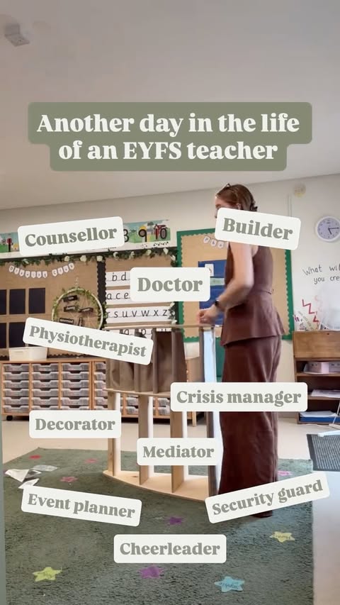 Instagram post by @miss_lvt_eyfs for GOODEVAS. Caption reads: AD - My new @goodevas shelf arrived today and of....