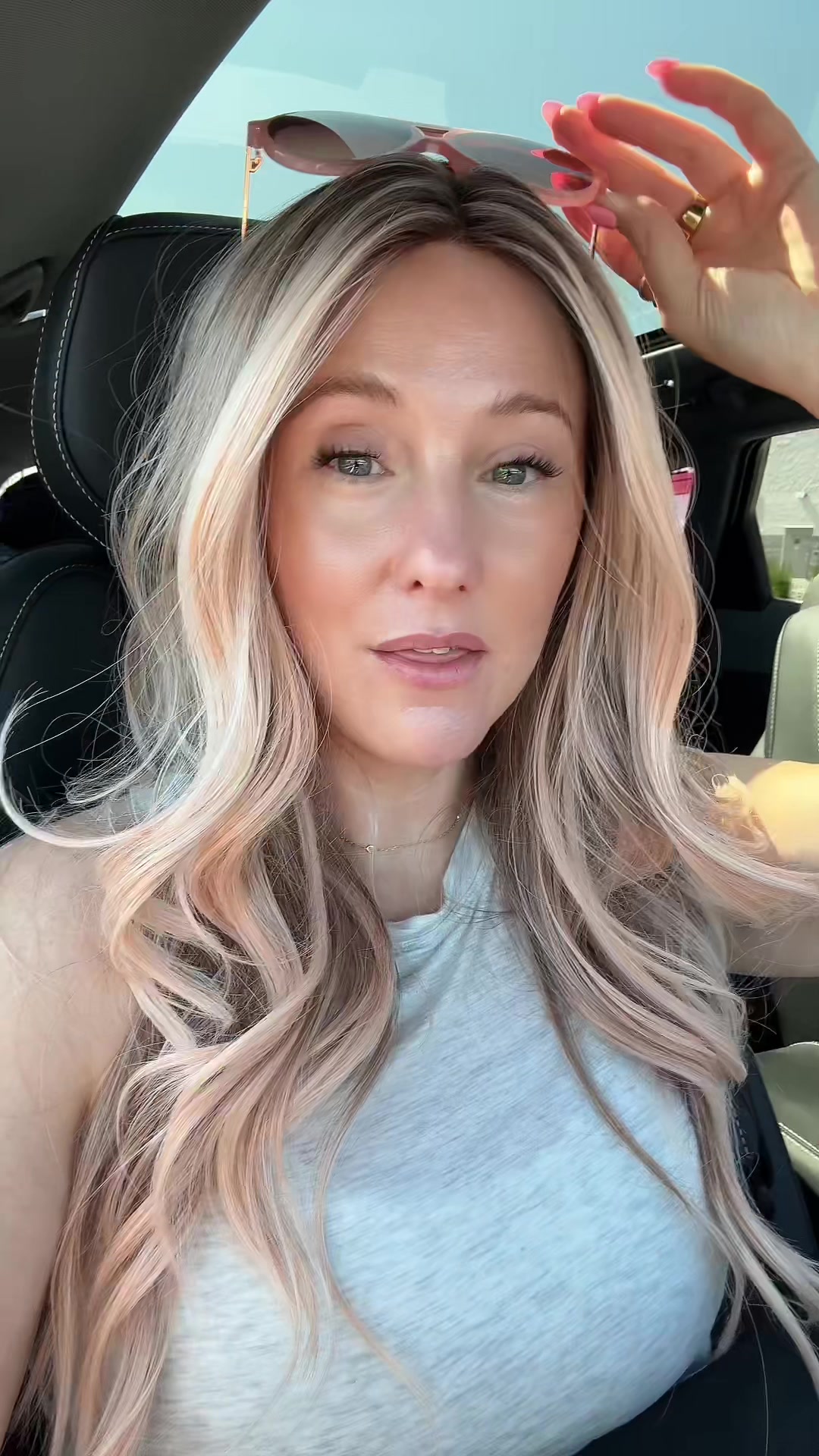 TikTok post by @carlynwilson84 for Chelsey Smith Cosmetics. Caption reads: They can tell it's a wig! 🤣 I mean sure. Maybe.....