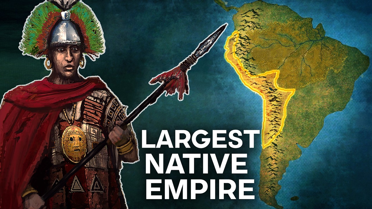 YouTube post by @HistoryDose for TrovaTrip. Caption reads: The Entire History of the Inca Empire.