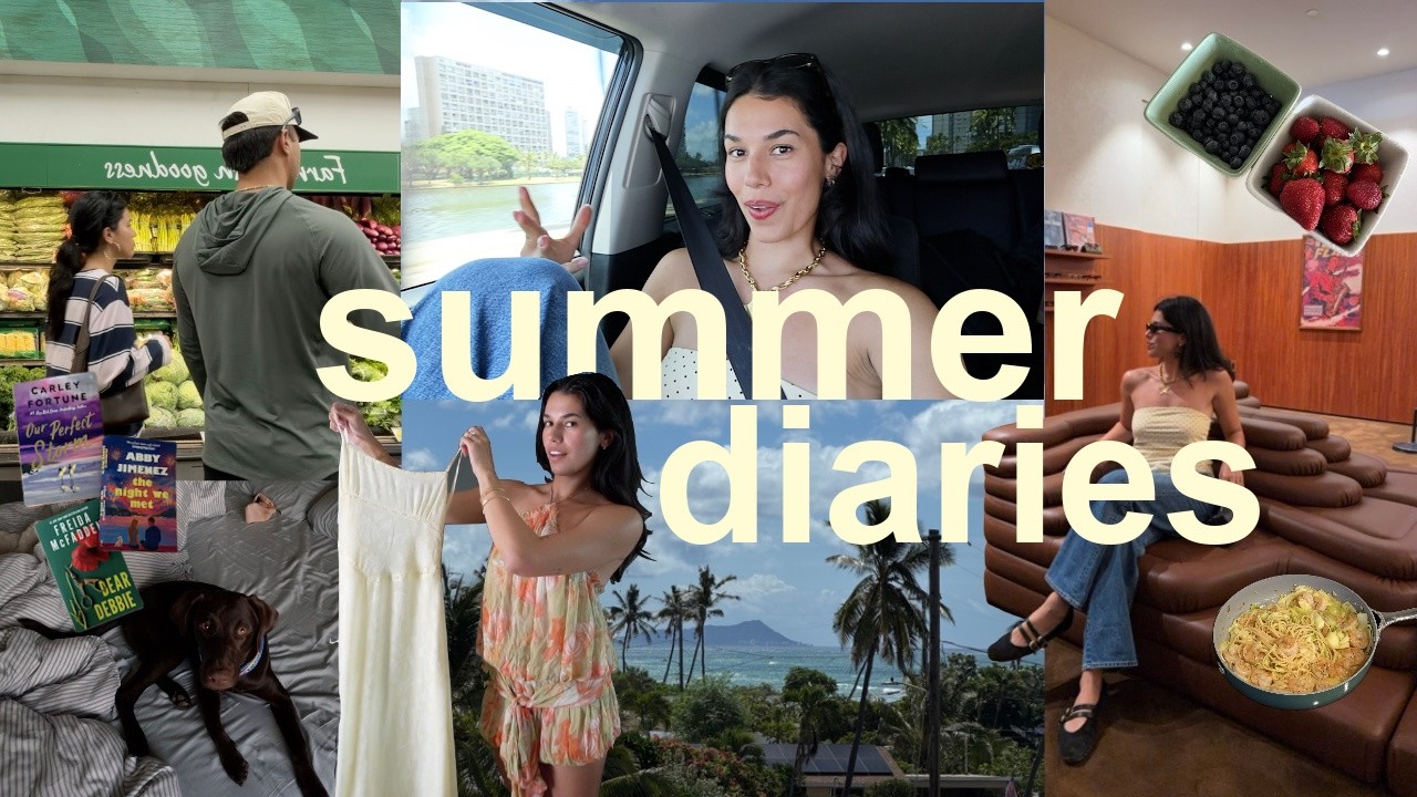 YouTube post by @avajules for Supergoop. Caption reads: [...] during summer in Hawai'i :) Thanks Supergoop....