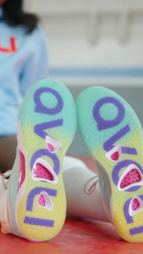 Instagram post by @_mariannalee for Avoli. Caption reads: [...] ready for practice is lacing up my....