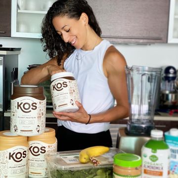 Instagram post by @coachamyjacobs for KOS. Caption reads: I’m pretty excited about this one! #kosambassador....