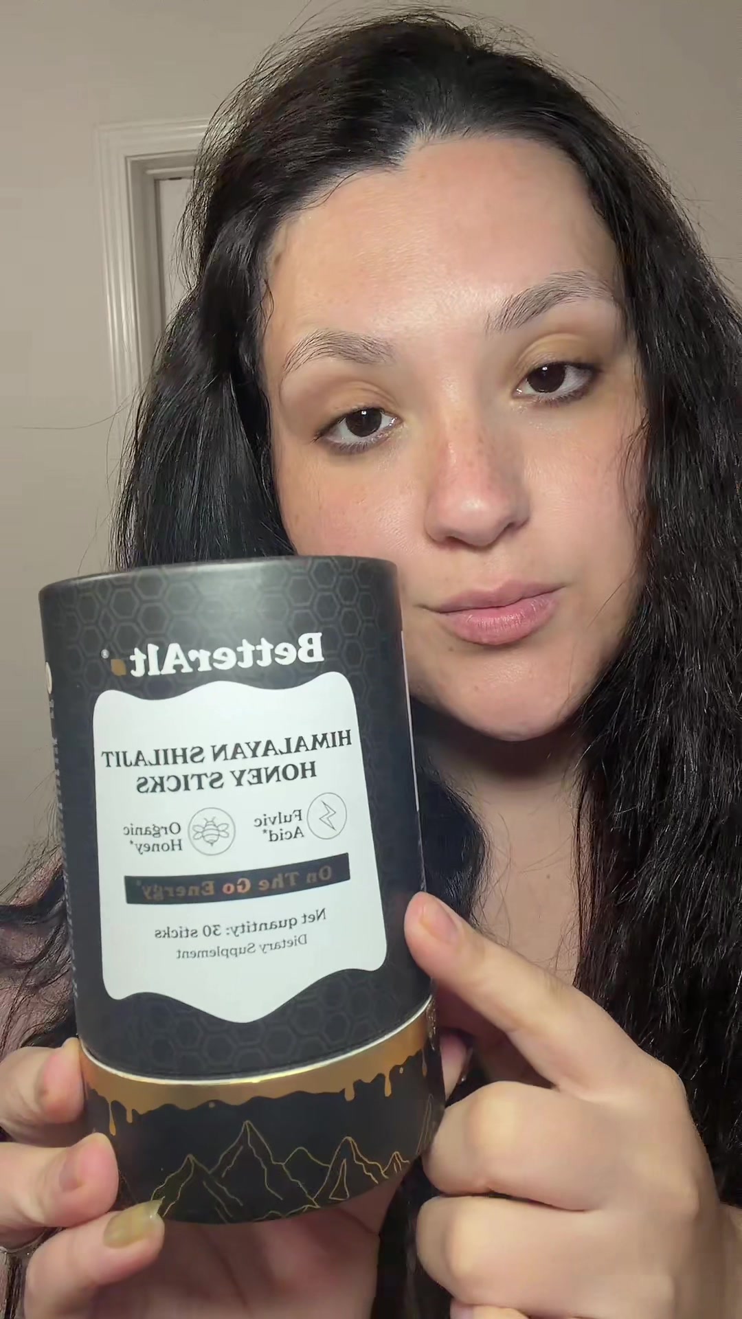 TikTok post by @pretty.ash0 for Better Alt. Caption reads: [...] WITH THIS DELICIOUS HONEY STICKS @Better Alt....