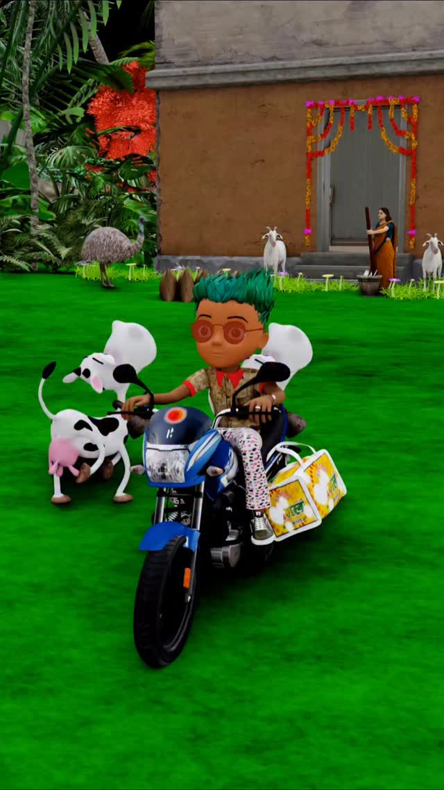 Instagram post by @3d_lukka for GHAR SOAPS. Caption reads: Sonu Preeti ki love story ❤️❤️

Grab your Magic....