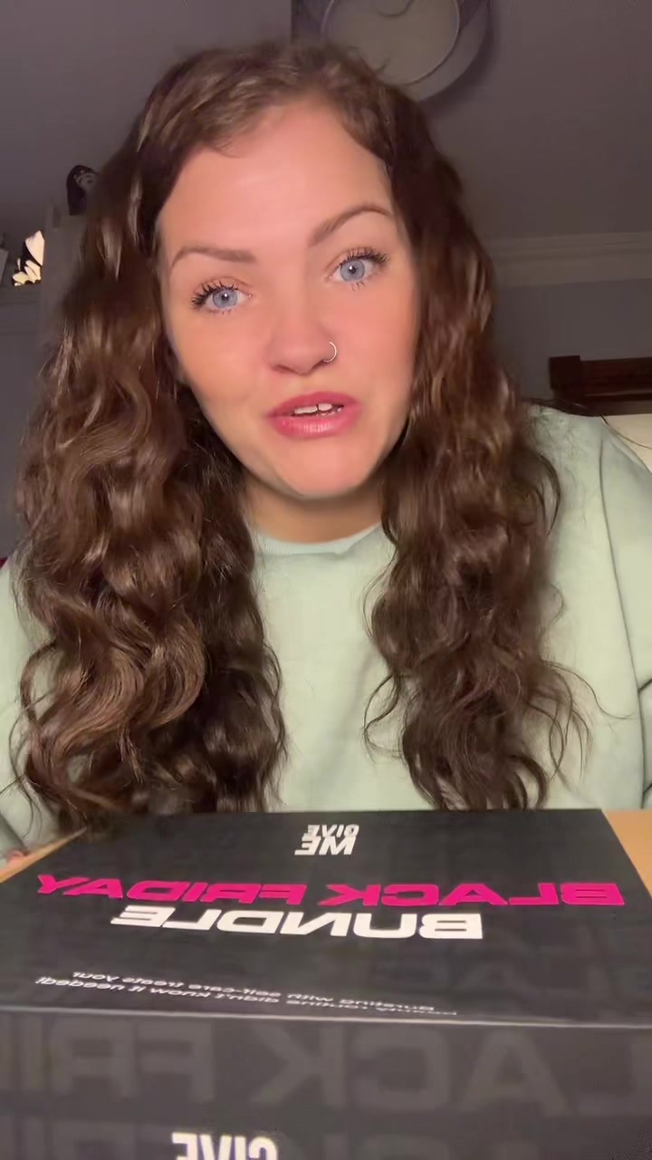 TikTok post by @amandamilne_88 for Give Me Cosmetics. Caption reads: @Give Me Cosmetics.