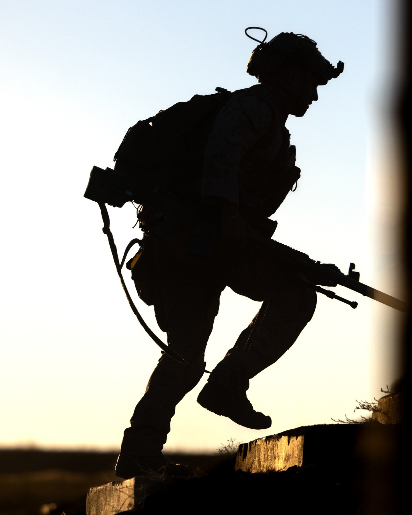 Instagram post by @pride_of_the_pacific for Marines. Caption reads: Slow steady squeeze

#Marines with the....