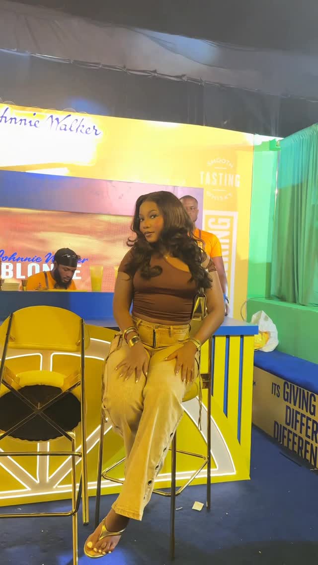 Instagram post by @simisanyaa for Johnnie Walker. Caption reads: Hi pookies ! So let me give you the gist!
I had a....