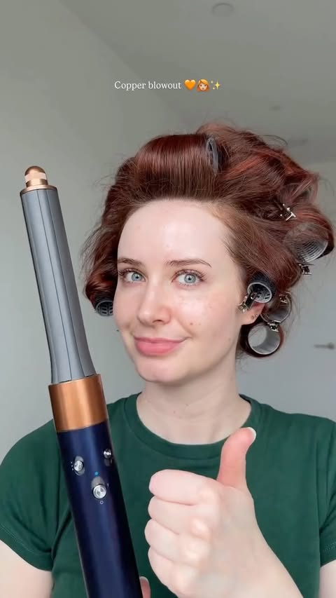 Instagram post by @youglowgrrl for OLAPLEX. Caption reads: [...] @spacenk 🫶) @amazonbeauty Hair Rollers....
