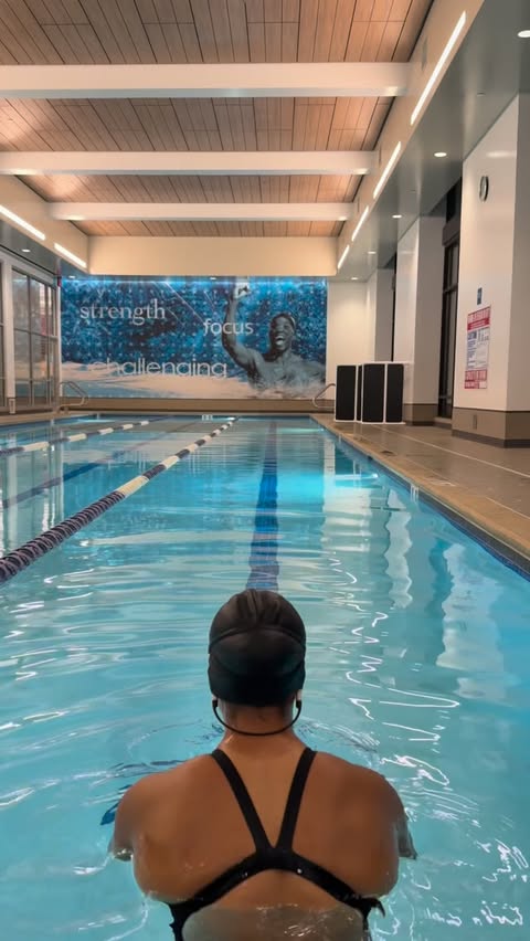 Instagram post by @solesndsouls for Shokz. Caption reads: [...] to stop just because I enter the water.....