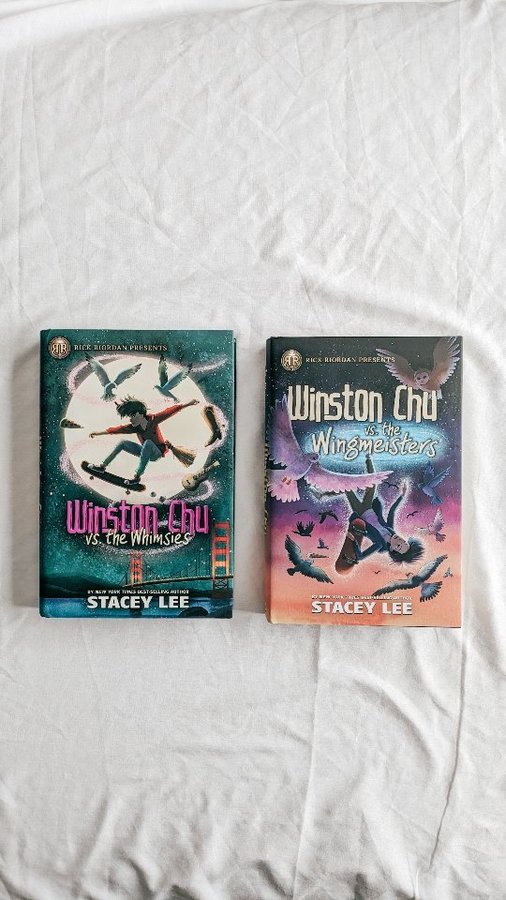 Instagram post by @estherfungreads for Read Riordan. Caption reads: your next favorite cozy fantasy duology....