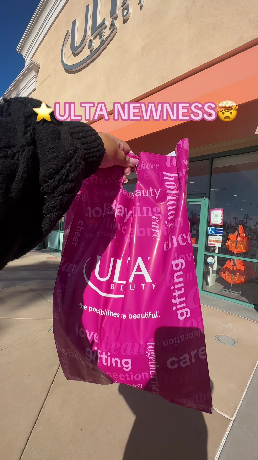 TikTok post by @breesglam for Kopari Beauty. Caption reads: [...] new at @Ulta Beauty @NYX Professional Makeup....