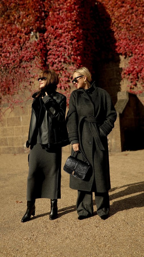 Instagram post by an influencer for Anthropologie Europe. Caption reads: 🍁✨What we’ve been wearing recently 🥰🥰 This....