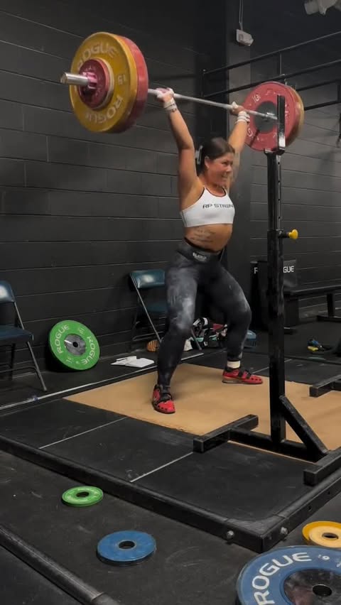 Instagram post by @rp_weightlifting for RP Strength. Caption reads: Some lifts from the past month ✨🪩 ⁠
....