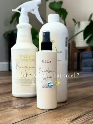 TikTok post by @meg_reynolds for R&W Co.. Caption reads: This is your sign to give @R&W Co. cleaning....