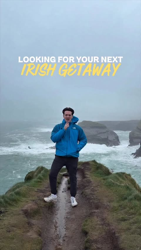 Instagram post by @kevin_penrose_ for Discover Ireland. Caption reads: [...] itinerary of what we got up to 🙌🏻....