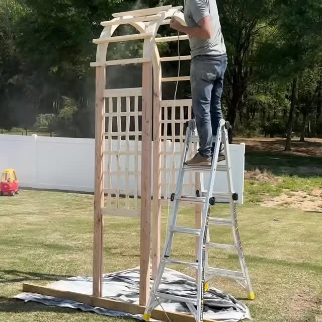 Instagram post by @theweekendbuilder for Ring. Caption reads: I’ve been in the dog house ever since I destroyed....