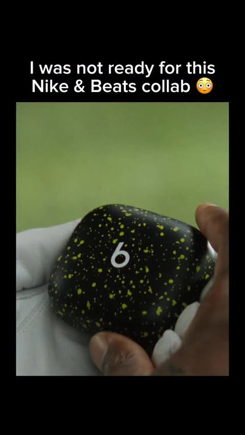 Instagram post by @savagehumor for Beats by Dre. Caption reads: [...] hits, it’s tunnel vision from there.....